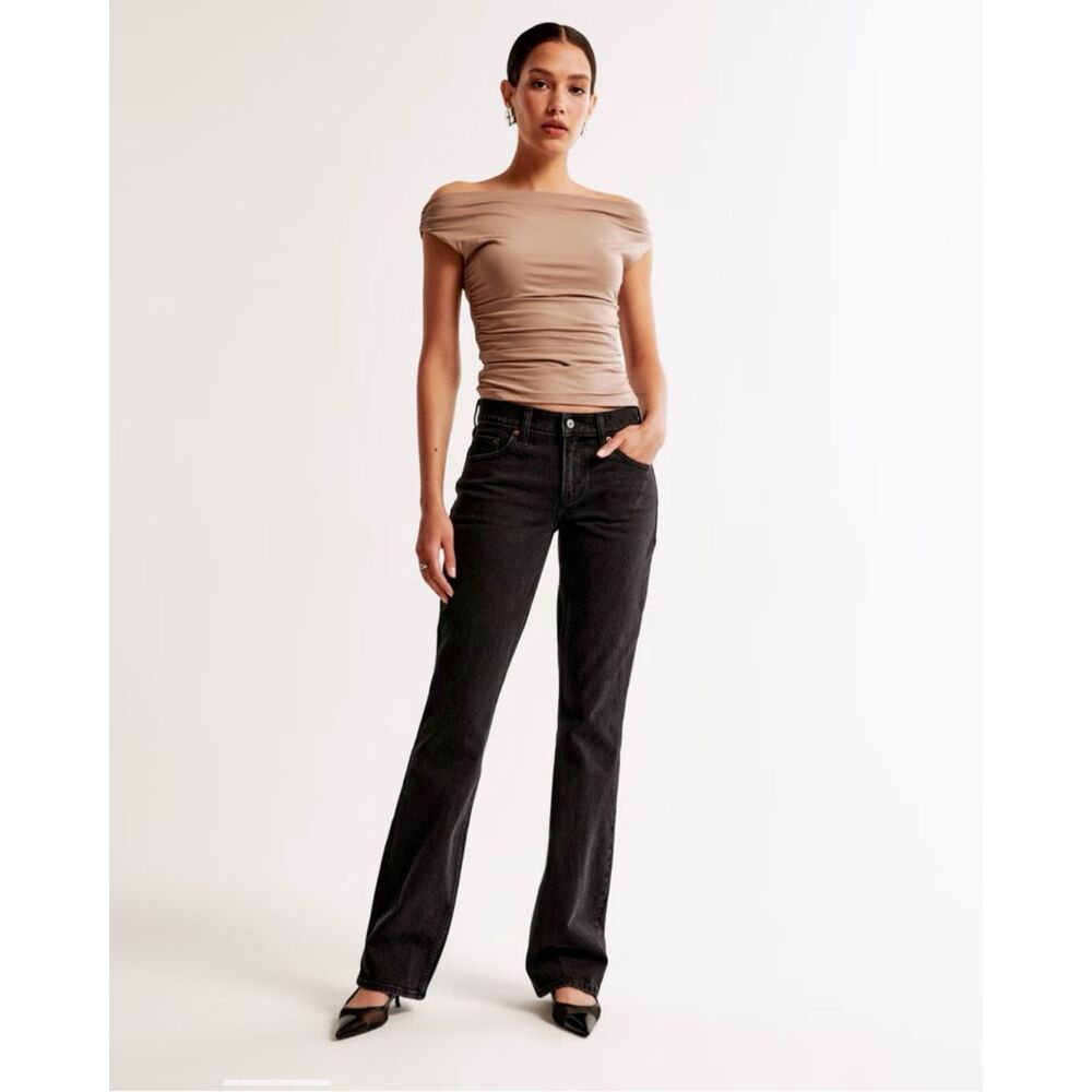 Abercrombie & Fitch Women's Black Boot Cut Jeans
